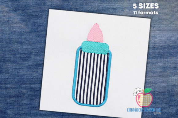 A Designer's Review: The Baby Feeding Bottle Embroidery