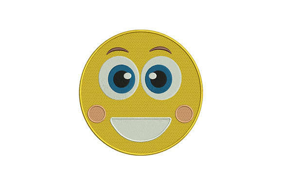 Beaming Mouth Emoji Embroidery Design Review