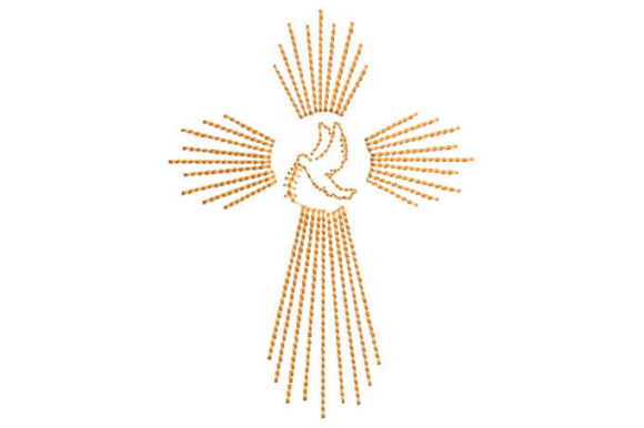 Cross with Dove Embroidery: A Practical Design Review