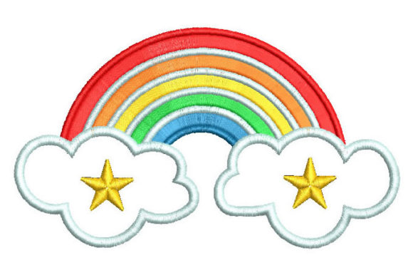 Evaluating Rainbow with Clouds for Your Embroidery Business