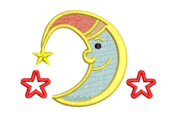 Moon with Stars: A Seasonal Embroidery Design Review