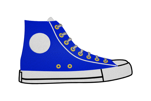 Shaping Brand Identity with a Simple Shoe Embroidery Design