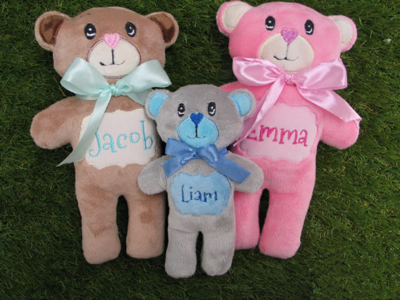 Teddy Bear Stuffie: A Holiday Embroidery Gem