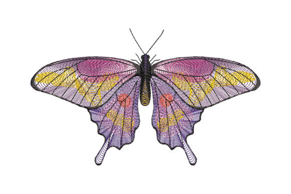 Why This Butterfly Embroidery Design Elevates Boutique Apparel